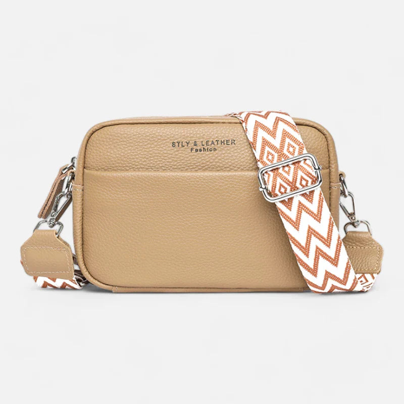 Sac banane en simili cuir chic rectangulaire à bandoulière