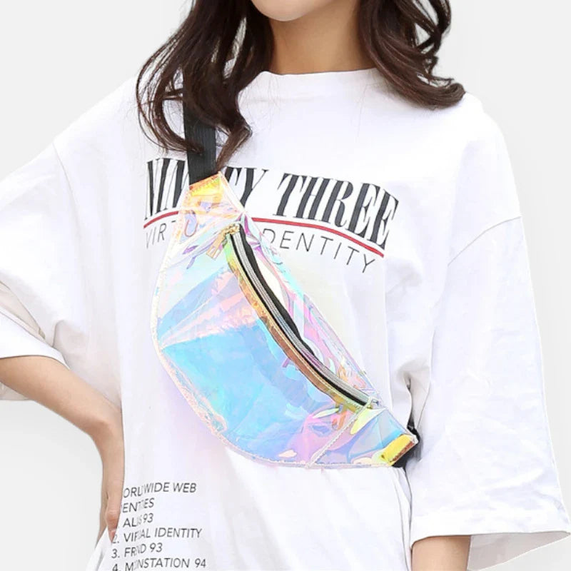 Sac banane transparent tendance