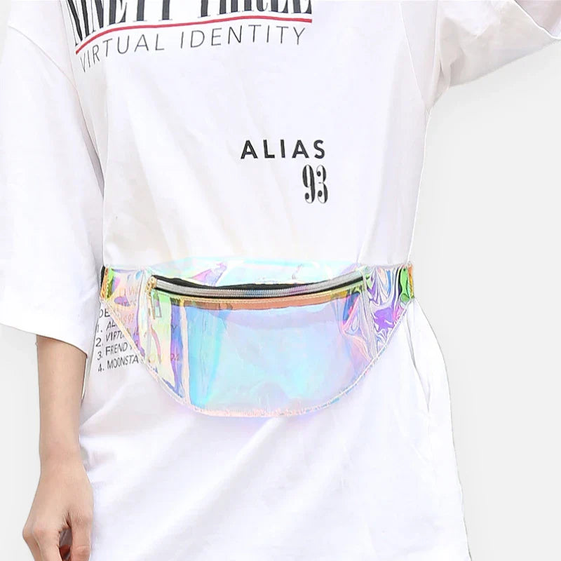 Sac banane transparent tendance