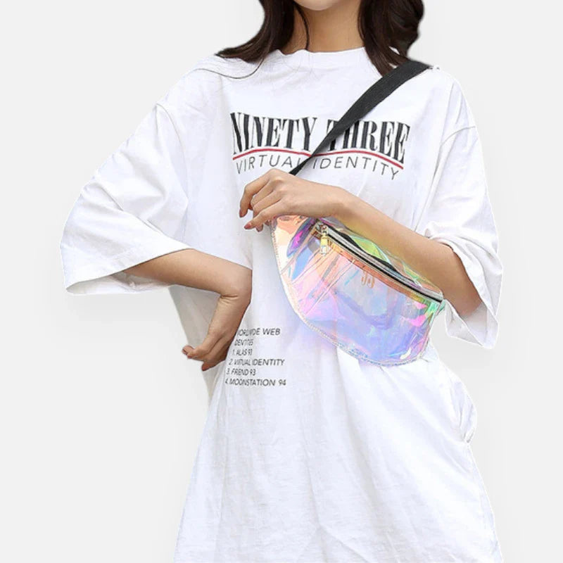 Sac banane transparent tendance