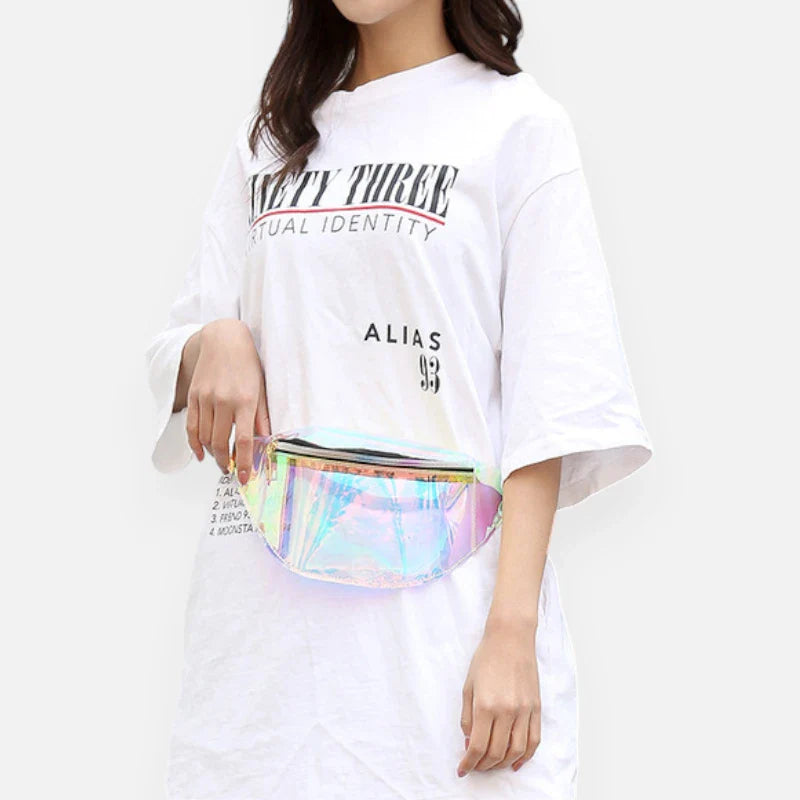 Sac banane transparent tendance