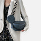 Sac banane en simili cuir à motif floral avec bandoulière et porte-monnaie