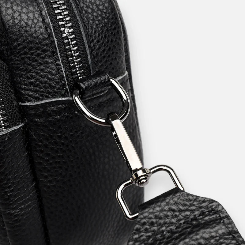 Sac banane en simili cuir chic rectangulaire à bandoulière