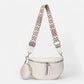 Sac banane en simili cuir à bandoulière avec porte-monnaie