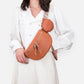 Sac banane en simili cuir à bandoulière avec porte-monnaie