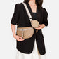Sac banane en simili cuir à bandoulière avec porte-monnaie